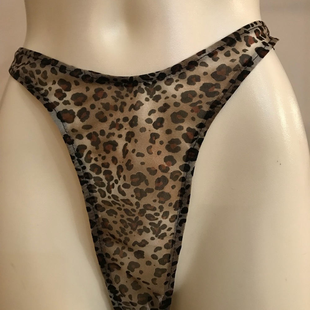 ONLY ONE!  Cheetah print panty NWOT